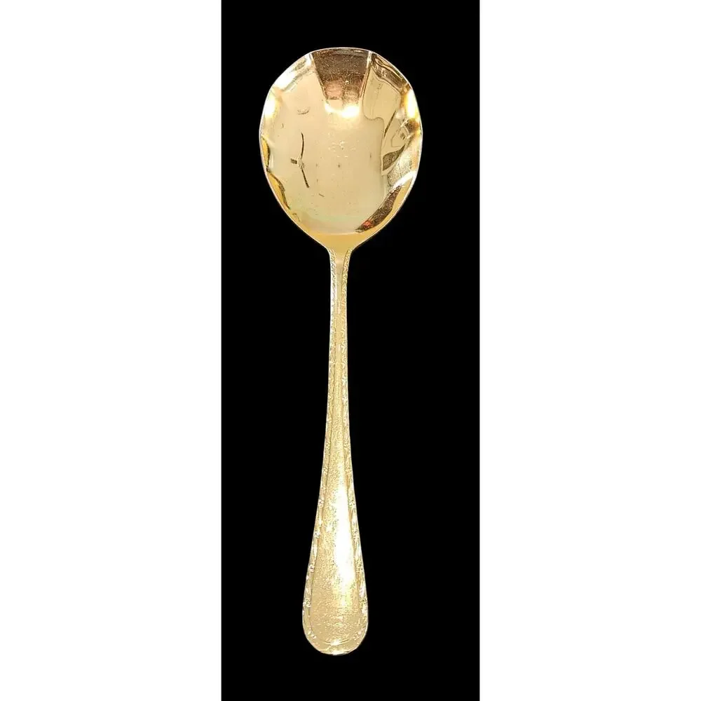Supreme Cutlery Towle Stainless Japan Gold Color Electroplated Stainless 5pc Svc